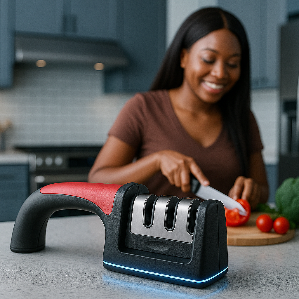 🔪✨ Aiguiseur de Couteau – Tranchez comme un Chef !