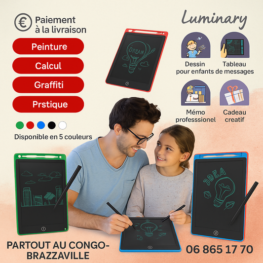 Ardoise Électronique Luminary (Spécial Enfants & Parents)