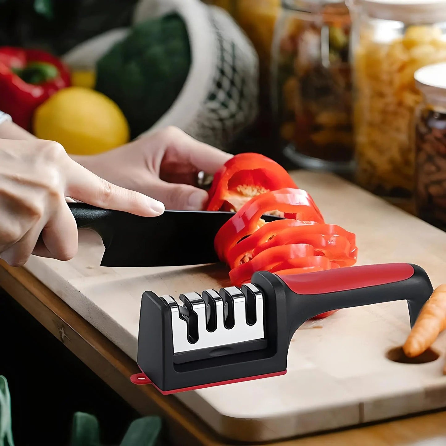 🔪✨ Aiguiseur de Couteau – Tranchez comme un Chef !